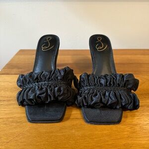 Sam Edelman silk kitten heels